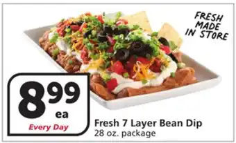 Vons Fresh 7 Layer Bean Dip offer