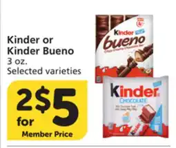 Vons Kinder or Kinder Bueno offer