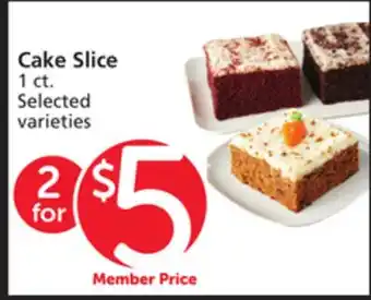 Vons Cake Slice offer
