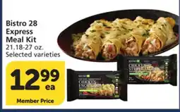 Albertsons Bistro 28 Express Meal Kit offer
