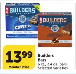 Albertsons Builders Bars offer