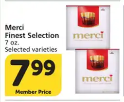 Albertsons Merci Finest Selection offer