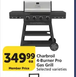 Albertsons Charbroil 4-Burner Pro Gas Grill offer