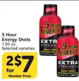 Albertsons 5 Hour Energy Shots offer