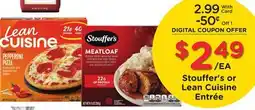 Ralphs Stouffer's or Lean Cuisine Entrée offer
