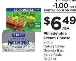 Ralphs Philadelphia Cream Cheese offer