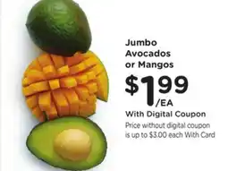 Ralphs Jumbo Avocados or Mangos offer