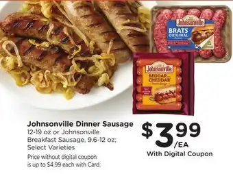 Ralphs Johnsonville Dinner Sausage offer