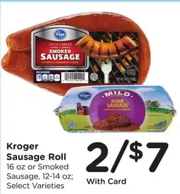 Ralphs Kroger Sausage Roll offer
