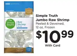 Ralphs Simple Truth Jumbo Raw Shrimp offer