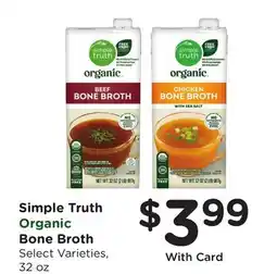 Ralphs Simple Truth Bone Broth offer