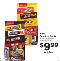 Ralphs Mars Fun Size Candy offer