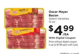 Ralphs Oscar Mayer Bacon offer