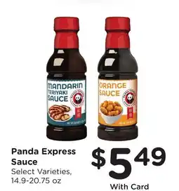 Ralphs Panda Express Sauce offer