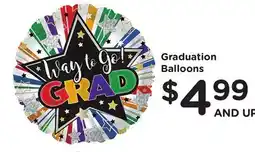 Ralphs Graduation Balloons offer