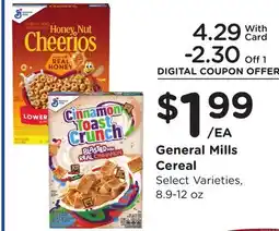 Ralphs General Mills Cereal offer