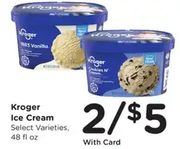 Ralphs Kroger Ice Cream offer