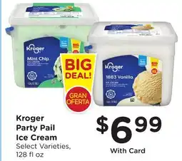 Ralphs Kroger Party Pail Ice Cream offer