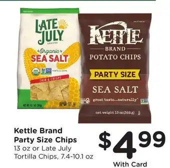 Ralphs Kettle Brand Party Size Chips offer