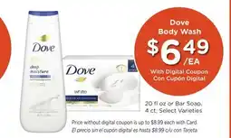 Ralphs Dove Body Wash offer