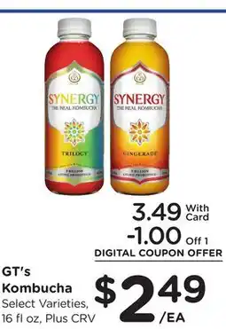 Ralphs GT's Kombucha offer