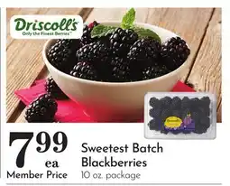 Pavilions Sweetest Batch Blackberries offer