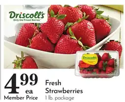 Pavilions Fresh Strawberries offer