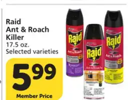 Pavilions Raid Ant & Roach Killer offer