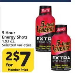 Pavilions 5 Hour Energy Shots offer