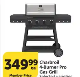 Pavilions Charbroil 4-Burner Pro Gas Grill offer