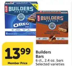 Pavilions Builders Bars offer