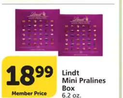 Pavilions Lindt Mini Pralines Box offer