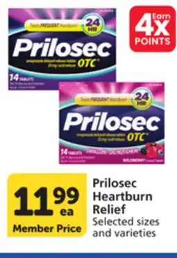 Pavilions Prilosec Heartburn Relief offer