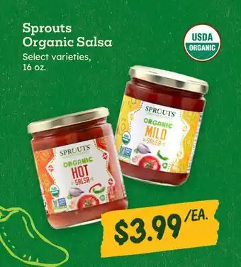 Sprouts Farmers Market Sprouts Organic Salsa offer