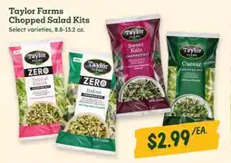 Sprouts Farmers Market Taylor Farms Chopped Salad Kits offer