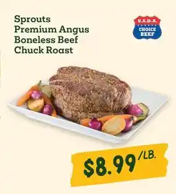 Sprouts Farmers Market Sprouts Premium Angus Boneless Beef Chuck Roast offer