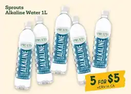 Sprouts Farmers Market Sprouts Alkaline Water offer