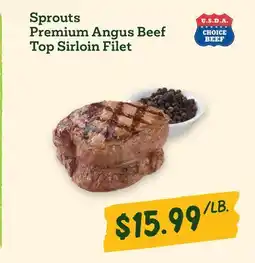 Sprouts Farmers Market Sprouts Premium Angus Beef Top Sirloin Filet offer