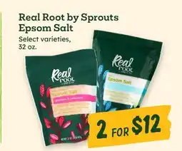 Sprouts Farmers Market Real Root by Sprouts Epsom Salt offer