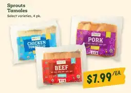 Sprouts Farmers Market Sprouts Tamales offer