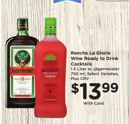 Ralphs Rancho La Gloria Wine Ready to Drink Cocktails offer