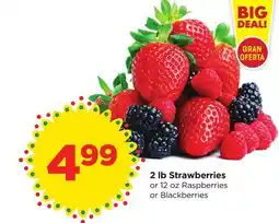 Food 4 Less 2 lb Strawberries offer