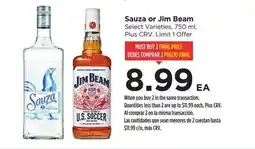 Food 4 Less Sauza or Jim Beam offer