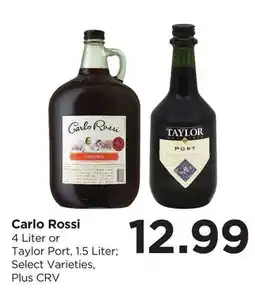 Food 4 Less Carlo Rossi offer