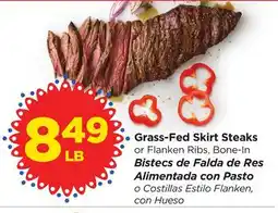 Food 4 Less Grass-Fed Skirt Steaks offer