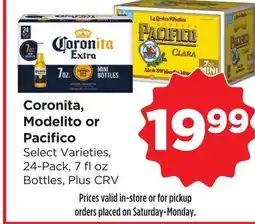 Food 4 Less Coronita, Modelito or Pacifico offer
