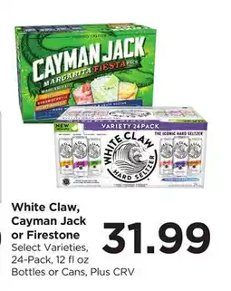Food 4 Less White Claw, Cayman Jack or Firestone offer