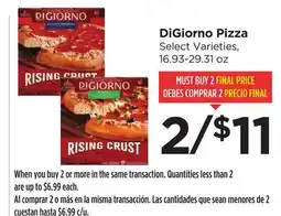 Food 4 Less DiGiorno Pizza offer