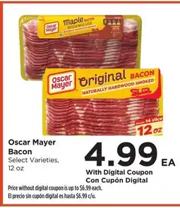Food 4 Less Oscar Mayer Bacon offer