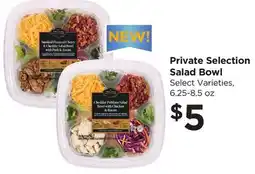 Food 4 Less Private Selection Salad Bowl offer